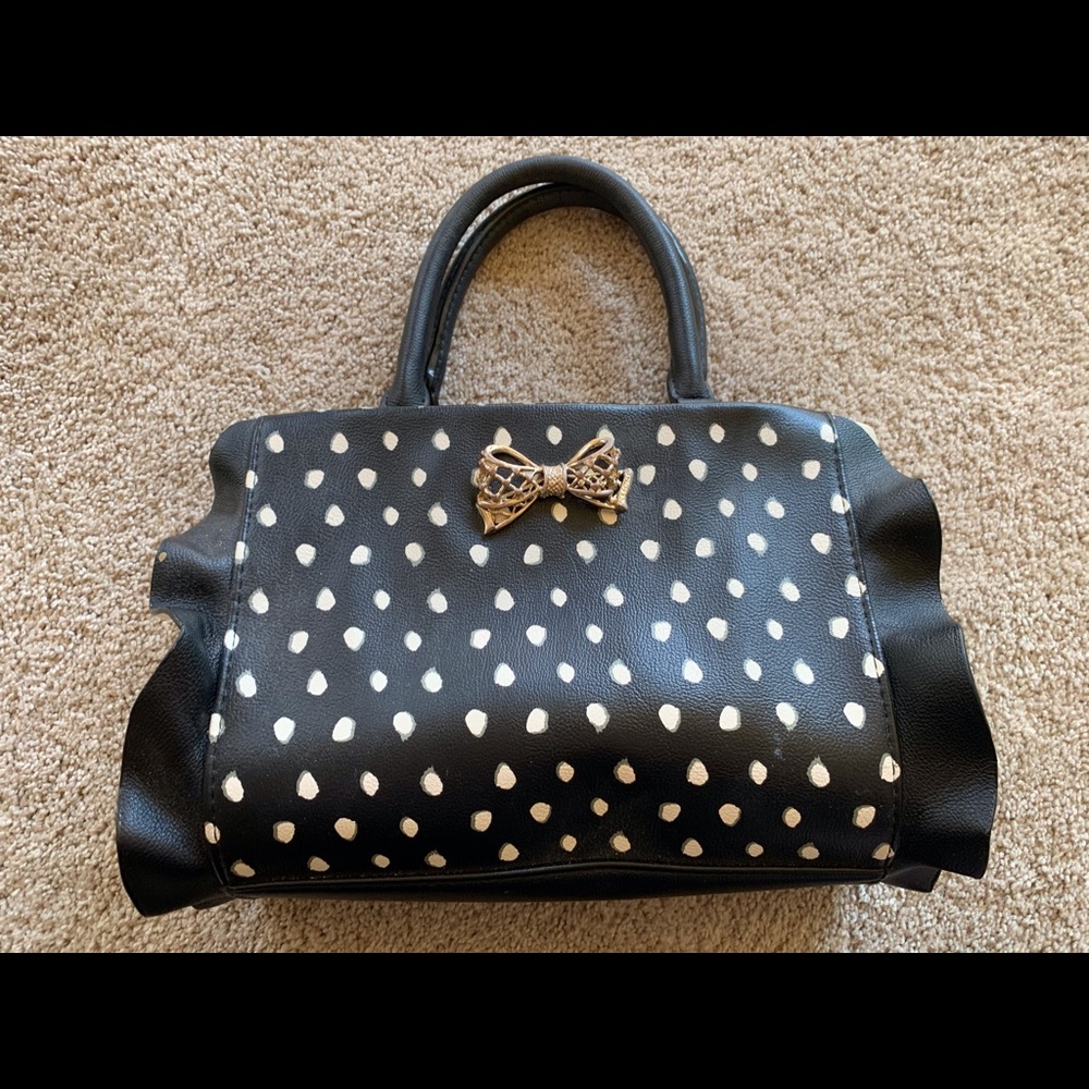 Betsy Johnson Polka -Dot bag